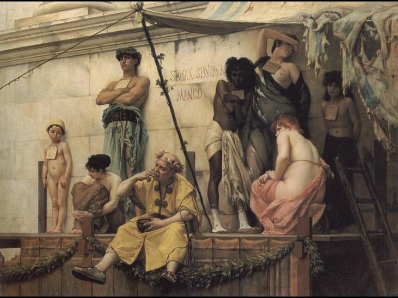 Gustave Clarence Rodolphe Boulanger The Slave Market